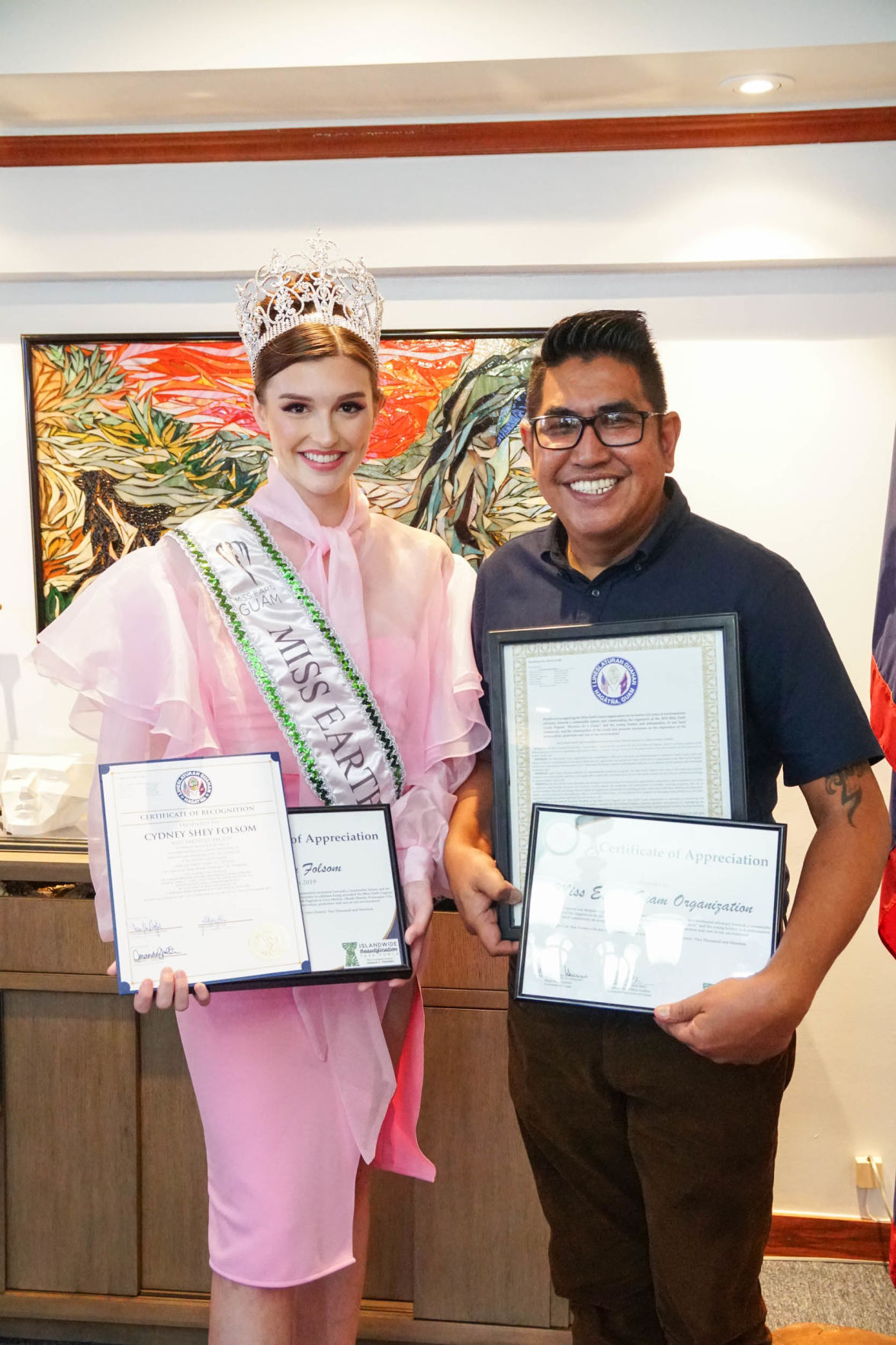 Guam in Photos 2019 - November - Guam welcomes Miss Earth 2019